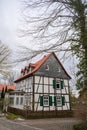 Historical buildings in Hildesheim, Gerrmany, Moritzberg
