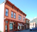 Historical Buildings in the Old Miners Town of Silverton, Colorado