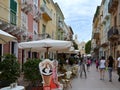 Historical Buildings in the Old Town of Carloforte on the Island of San Pietro in the Mediteranean Sea, Sardinia