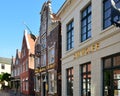 Historical Buildings in the Old Town of Leer, East Frisia, Lower Saxony