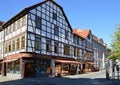 Historical Buildings in the Old Town of Wernigerode, Saxony - Anhalt