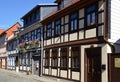 Historical Buildings in the Old Town of Wernigerode, Saxony - Anhalt