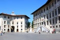 Historical buildings at Piazza dei Cavalieri, Pisa Royalty Free Stock Photo