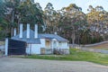 Historical buildings at Port Arthur Historic site in Tasmania, Australia Royalty Free Stock Photo