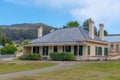 Historical buildings at Port Arthur Historic site in Tasmania, Australia Royalty Free Stock Photo