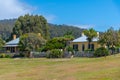 Historical buildings at Port Arthur Historic site in Tasmania, Australia Royalty Free Stock Photo