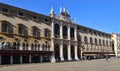 Historical buildings with shop in Vicenza, Italy