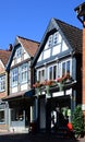 Historical Buildings in the Town Dannenberg, Lower Saxony Royalty Free Stock Photo