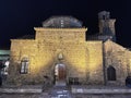 The Historical Byzantine church Agioi Apostoloi (The Holy Apostles) built in 13th century with