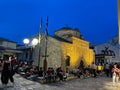 The Historical Byzantine church Agioi Apostoloi in Kalamata, Greece