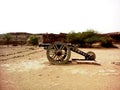Cannon Situated in Fort Darawar Royalty Free Stock Photo