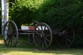 Historical Cart in the Village Grethem , Lower Saxony