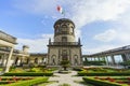 The historical castle - Chapultepec Castle Royalty Free Stock Photo