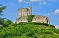 Historical castle of Gisors in Normandie