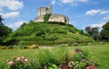 Historical castle of Gisors in Normandie