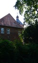 Historical Castle in the Old Town of Winsen at the River Luhe, Lower Saxony Royalty Free Stock Photo