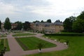 Historical Castle and Park in the Old Town of Gotha, Thuringia Royalty Free Stock Photo
