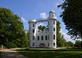 Historical Castle on Peacock Island in Spring, Wannsee, Zehlendorf, Berlin Royalty Free Stock Photo