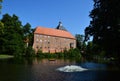 Historical Castle in the Town Winsen at the River Luhe, Lower Saxony Royalty Free Stock Photo