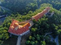 The castle Veveri in Brno Bystrc from above, Czech Republic Royalty Free Stock Photo