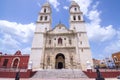 Historical cathedral in Campeche, Mexico