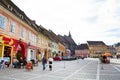 Historical center of Brasov city Royalty Free Stock Photo