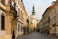 Historical center of Bratislava with Michael Gate