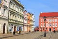 Historical center of Bytom Odrzanski, Poland Royalty Free Stock Photo
