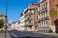 Historical center in Gorlitz city, Saxony. Germany