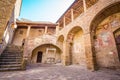 Historical center of the medieval village of San Gimignano, Tuscany Royalty Free Stock Photo