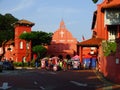 Historical center of Melaka, Malaysia Royalty Free Stock Photo