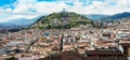 Historical center of old town Quito