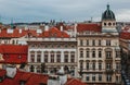 The historical center of Prague