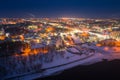 Historical center of Viciebsk, Belarus