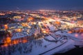 Historical center of Viciebsk, Belarus