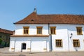 Historical centre of Medias, Romania Royalty Free Stock Photo