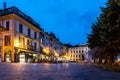 Centre of Orta San Giulio, Italy Royalty Free Stock Photo
