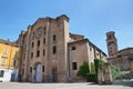 Historical church of Emilia-Romagna. Italy. Royalty Free Stock Photo