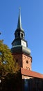 Historical Church in the Old Hanse Town Stade, Lower Saxony Royalty Free Stock Photo