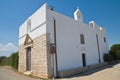 Historical church of Puglia. Italy. Royalty Free Stock Photo