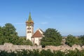 Blick zur ehemaligen Klosterkirche in EuÃÅ¸erthal im PfÃÂ¤lzerwald. Region Pfalz in Rheinland-Pfalz in Deutschland Blick zur Royalty Free Stock Photo