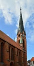 Historical Church in the Town Winsen at the River Luhe, Lower Saxony Royalty Free Stock Photo