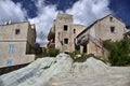 Historical city of Erbalunga at Cap Corse, Corsica, France Royalty Free Stock Photo