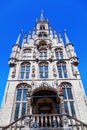 Historical city hall in Gouda, Netherlands Royalty Free Stock Photo