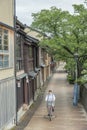 Historical city Kanazawa , Japan