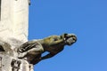 historical city schwaebisch gmuend catholic church details ornaments and roof