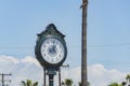 The historical clock of Seal beach