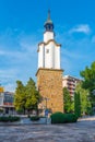 Historical clock tower in Botevgrad, Bulgaria