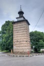 Historical clock tower in Etropole, Bulgaria