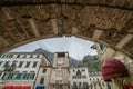 Historical clock tower in Kotor